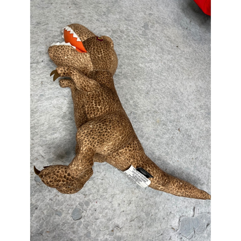 Jurassic World Dominion T-Rex Plush Stuffed Animal Brown Dinosaur Toy Universal